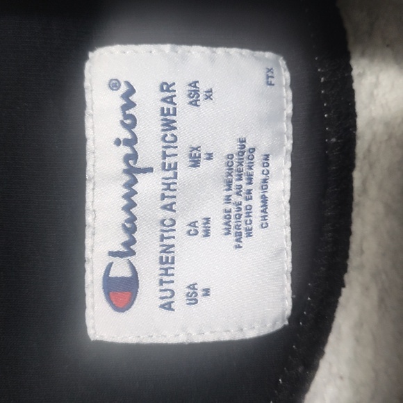 Gray Champion hoodie size med - Picture 3 of 4